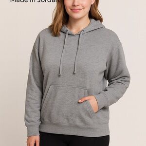 Athletic Works Women's Gray Hoodie Sweater